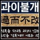 과이불개 (過而不改) 이미지