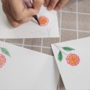 플러스펜 수채화 캘리그라피 이미지