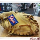 구보타 카멜 탄 배색 포수 웹 모자 끈 교체 작업 이미지