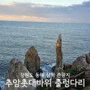 출렁다리마을 | 강원도 동해 삼척 관광지 추암해변 추암촛대바위 출렁다리 애견동반 후기