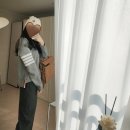 D00626 | 4바 헥터 메달리온 가디건, 4바 터틀넥 니트, 클래식 팬츠 착샷 및 코디샷 - 브랜드 데일리룩 후기