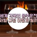 [유성렌트카 미니쿠퍼장기렌트] 세계 각국의 다양한 음주운전 처벌규정 이미지