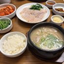 쪽족얼큰이애호박돼지국밥 | 방이동 먹자골목 돼지국밥 맛집 안목 잠실｜2인세트 수육 후기