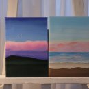 아크릴화 그리기 이미지