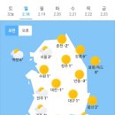 오늘의 날씨🌞☔️☃️, 2024년 2월 18일 일요일 이미지