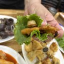 옛날땡땡이상추튀김 | <전주 전북대 분식 맛집> 북대 1호점 추억의 옛날 땡땡이 상추튀김 내돈내먹 후기