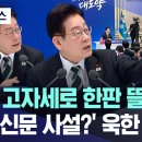 [오늘 이 뉴스] "北과 고자세로 한판 뜰까요".. '그게 신문 사설?' 욱한 李 (2026.01.21/MBC뉴스) 이미지