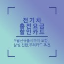 SK 삼성충전소 | 전기차 충전요금 할인카드(+5월신규출시까지 포함, 삼성,신한,우리카드 추천)