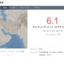 아프가니스탄 강도 6.1 지진 발생하여 사망자 1000여명 넘게 발생 이미지