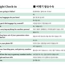 비행기 탑승수속 (Flight Check-in) 이미지