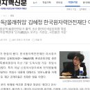 '몰래취임' 김혜정 한국원자력안전재단 이사장 취임 이미지