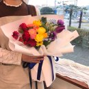 하당 예닮치과 건너편 | 목포꽃집/목포꽃배달/남악꽃배달/하당꽃집슈아린"무지개컬러믹스 생화 꽃다발"