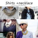 Shirts+Necklace(셔츠에 목걸이하나로 시선잡는 센스코디 스타일!!!) 이미지
