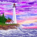 등대지기 이미지