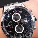 TAGHEUER Carrera CALIBRE 1887 Black Dial Stainless Steel AUTOMATIC 테크호이어 CAR2A10 까레라 데이트 신형모델 세라믹베젤 이미지