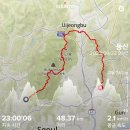 첫 종주 도전, 불수사도북 산행후기