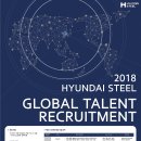 현대제철(Hyundai Steel) 2018년 Global Talent Recruitment (~8월 24일) 이미지