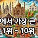 세게에서 가장 큰 종교 순위 1위-10위받 이미지