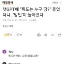 챗GPT에 “독도는 누구 땅?” 물었더니…‘망언’이 돌아왔다 이미지