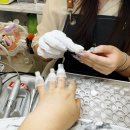 지엘디자인 | 수원 인계동네일샵 지엘네일 인계점 민트 유리알자석젤 후기 ✨