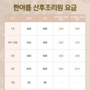 주식회사 아이소리산후조리원 | 한아름 산후조리원 개포점 5층 일반실 대만족👍 이용후기💛