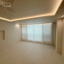 이현웰가아파트 건너 | 데코인홈 진주커튼 이현웰가 30평, 화이트 컬러로 공간이 더 넓어보이는 쉬폰커튼 시공후기