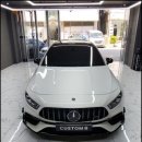 풀카게러지 | [수원] 벤츠 CLA45AMG 헤드라이트 ppf, 라이트스모그필름ppf로 묵직한포스감UP랩핑 (feat.커스텀비)