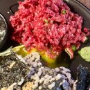 숲속한우 | [종각 술집] 한식주점 낭만짚불구이 도심 속 숲 한가운데에서 즐기는 한우육회 방문후기