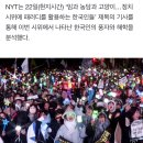 NYT, 한국 ‘윤석열 탄핵’ 시위엔 풍자·해학…“심각하면서 즐거워”(+ 원문 기사) 이미지