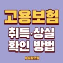 유한회사 제일실업 | 실업급여 신청 전 필수 코스-고용보험 취득신고·상실신고 실시간 확인 방법 2가지