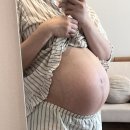 남동35 | [임신후기] 35주차 : 셀룰라이트/ 에르고 복대/ 생일/ 신생아 빨래 시작/ 임산부 감기