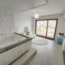 포인트 오션 풀빌라 펜션 A | 거제도 오션뷰 펜션 팜풀빌라펜션 감성 스파와 테라스 바비큐 커플여행 후기