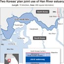 Two Koreas kick off joint survey of cross-border waterway 이미지