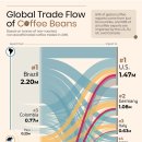 국가별 글로벌 커피 무역 시각화 이미지