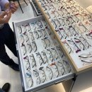 동그라미 안경 콘택트 이미지