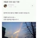 '세월호 구름' 기현상... 무사인양바라는 하늘의 뜻인가 이미지