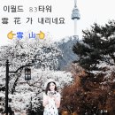 👩‍❤️‍💋‍👩 이월드 83 타워 雪花 이미지