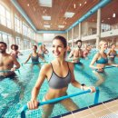 아쿠아로빅 이미지