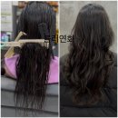 김희선헤어샵 | 창원 도계동 미용실 긴머리 고데기펌 매직셋팅 으로 자연스러운 s컬 완성 볼륨까지 살리기