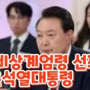 속보,윤석열대통령 비상계엄 선포, - 2024.12.03 ﻿너만몰라TV﻿ 이미지