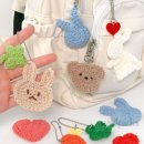 손뜨개 키링 만들기 이미지