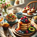 브런치 메뉴 완성 이미지