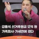 강용석, 가족회사 · 가세연에 선거 후원금 12억 원 지출 이미지