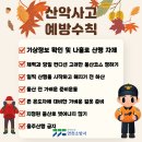 등산객안전수칙 이미지