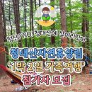 청태산 자연휴양림 1박2일가족여행참가자모집 이미지