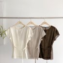 로로벨티드블라우스(ss099) 이미지