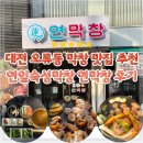 오류동 막창맛집추천 대전 연잎숙성막창 연막창 솔직후기 사이드 열무비빔국수 된장찌개 까지