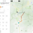 소구니산 등산로 전경-②(소구니산 정상 및 소구니산에서 바라본 주변지역 전경, 소구니산 등산지도, 등산코스 포함) 이미지