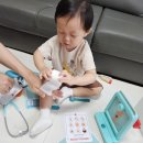 글로벌튼튼병원 | 하페 병원놀이 장난감 원목 주사기 청진기 세트