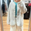 워크테크 | 유니클로 25FW :: 배기커브진 사이즈 추천ㅣ보아후리스ㅣ퍼프테크ㅣ데님워크셔츠ㅣ플러피 스웨터 착용후기